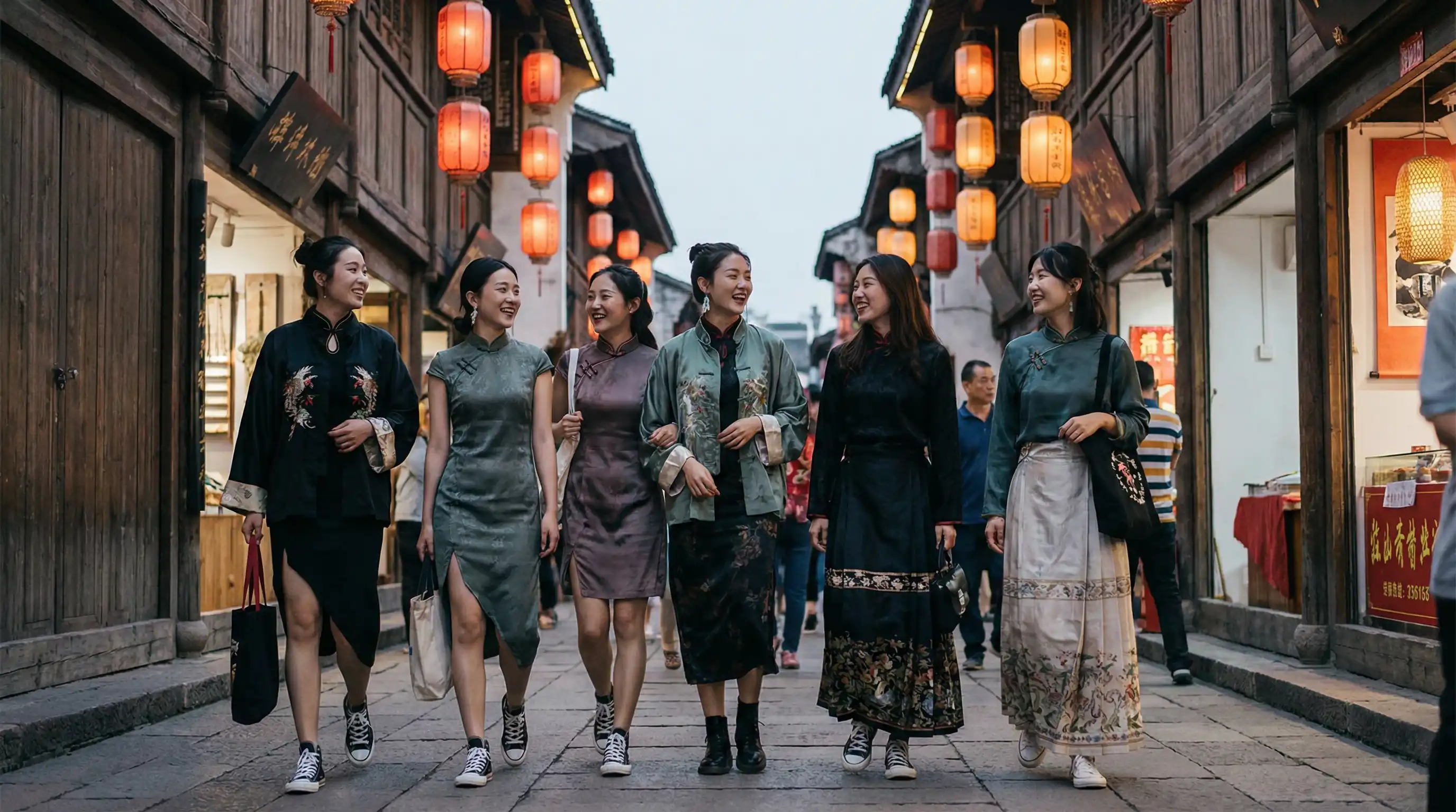出包女王全集 新中式时尚穿搭街拍
